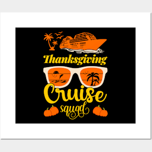 Thanksgiving Cruise Squad Family Matching 2023 Posters and Art